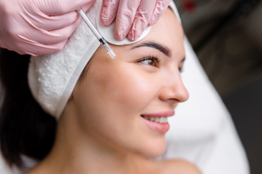 L'injection de Botox esthétique autour de l'oeil